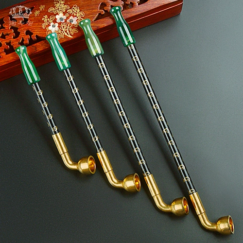 Старомодный мужской мундштук для пожилых людей ручной работы