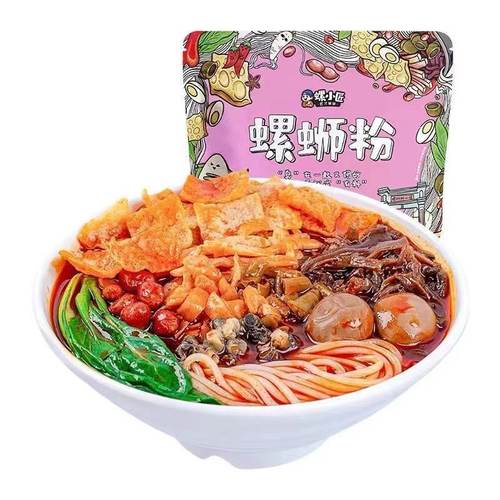 螺小匠螺蛳粉柳州特产酸辣螺狮米粉正宗螺丝粉10袋礼盒装整箱包邮 - 图3