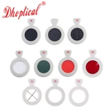 Стекла вспомогательная линза -пленка оптометрии с оптометрией черной пленкой, покрытой чипсой, таблетка, скраб из таблеток фильтрации