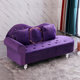 Simple and light luxury single European lazy bedroom casual beauty couch