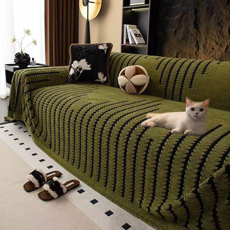 舒棉绒沙发盖布2025新款沙发垫秋冬款盖毯沙发巾全包套罩子时尚厚,淘宝优惠券,粉丝福利购,淘宝优惠卷