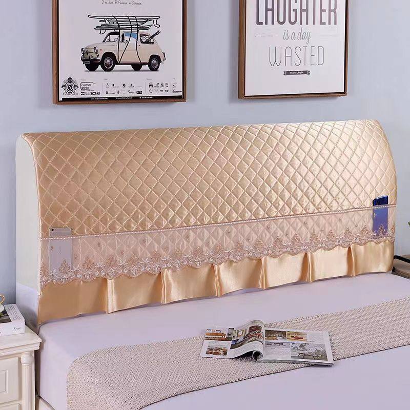 加厚夹棉床头套床头罩欧式软包万能通用床头软靠垫防尘罩2024新款,淘宝优惠券,粉丝福利购,淘宝优惠卷