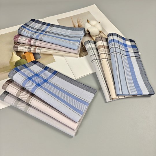 Vintage retro handkerchief old Shanghai product cotton handkerchief