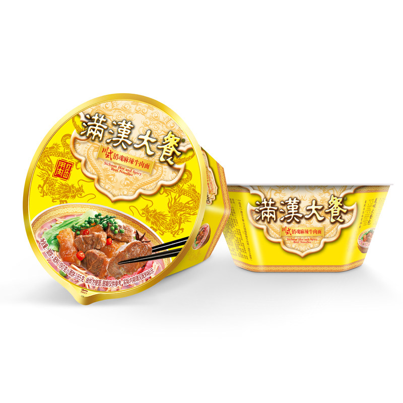 统一满汉大餐方便面6碗整箱 国产台式半筋半肉牛肉面速食,淘宝优惠券,粉丝福利购,淘宝优惠卷