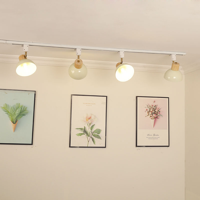 日式原木轨道灯护眼客厅餐厅卧室新款奶油风商用补光散光导轨射灯,淘宝优惠券,粉丝福利购,淘宝优惠卷