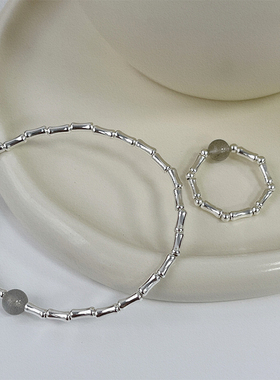 AFunnyStory女925银简约手链