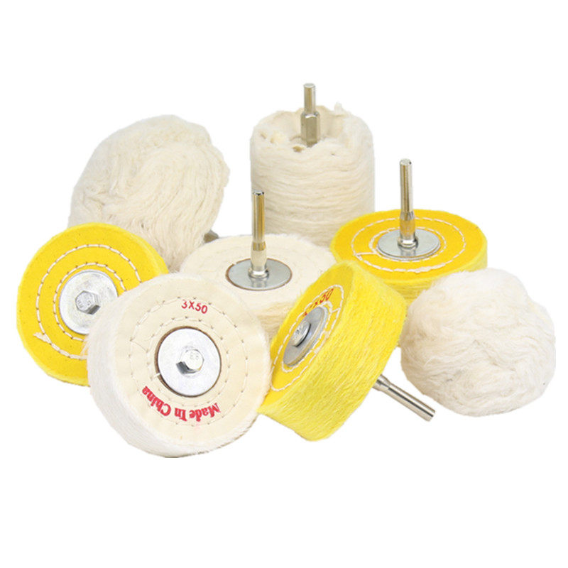 蘑菇头抛光布轮 抛光轮布轮带柄不轮 金属抛光布轮镜面抛光棉布轮,淘宝优惠券,粉丝福利购,淘宝优惠卷