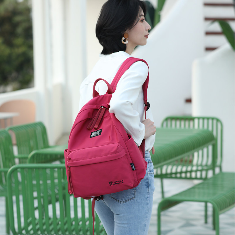 菲都狄都牛津布百搭双肩背包女包 fidodido双肩背包