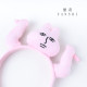Headband ໃຫມ່ Sculpture ສີບົວ Rabbit Headband