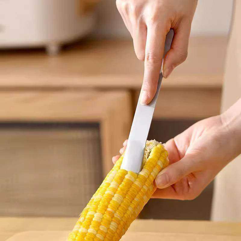 不锈钢玉米厨房剥离神器新鲜玉米刨家用剥玉米手动削鲜玉米脱粒器,淘宝优惠券,粉丝福利购,淘宝优惠卷