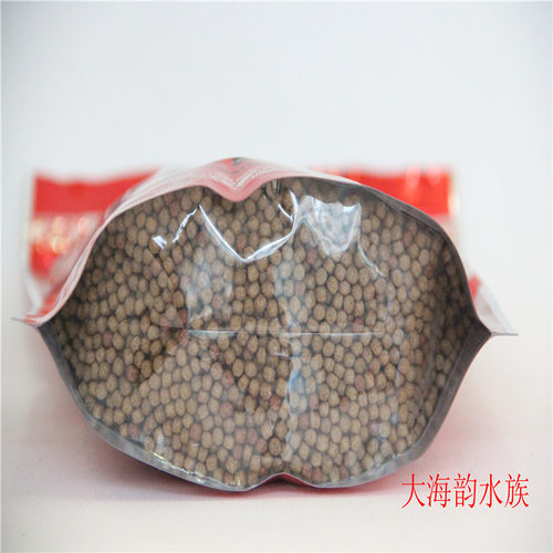 包邮鼎极红金鱼锦鲤能量增艳专用饵料鱼食200克/500克 - 图1