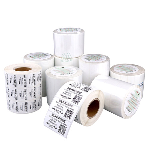 防水PET70*50mm*1000张亮白条码纸PET标签纸90*80*70*60*50*40 - 图3