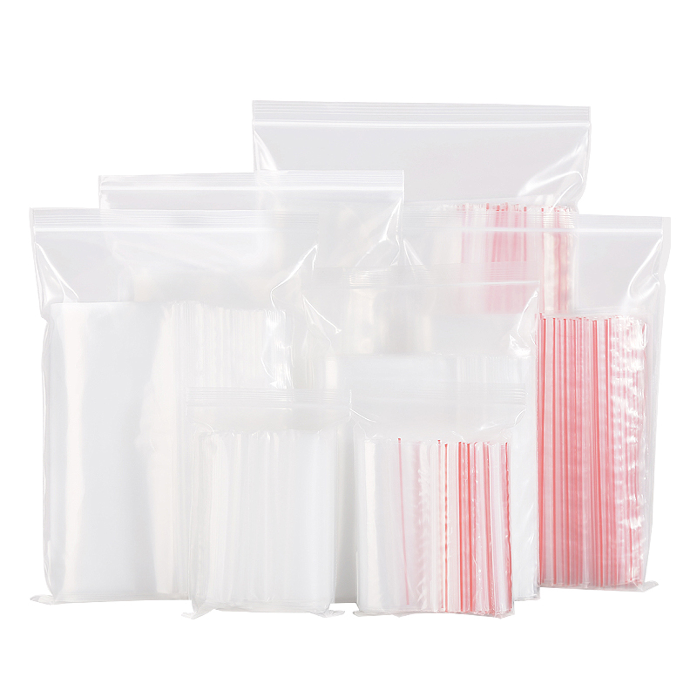 自封袋透明小号食品袋塑料包装袋子密封袋PE加厚大号分装袋封口袋,淘宝优惠券,粉丝福利购,淘宝优惠卷