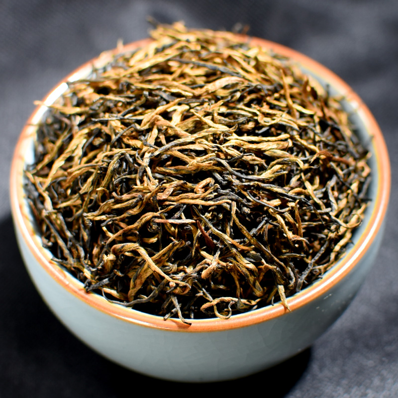 祁野祁门红茶祁红金针2024新茶明前特级安徽红茶叶春茶100g/250g - 图1