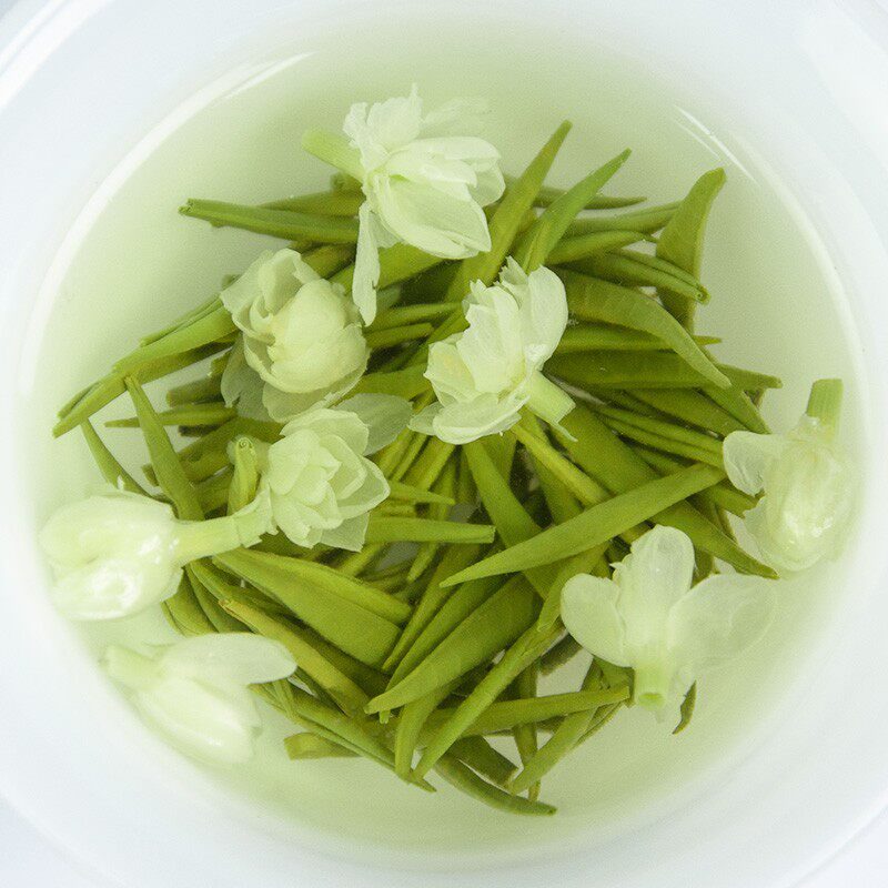 祁野茉莉花茶2022新茶特级茉莉银针 祁野茉莉花茶