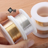 Качественные медные шелковые нитки ручной работы, аксессуары, китайская шпилька, медный аксессуар для волос