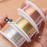 Качественные медные шелковые нитки ручной работы, аксессуары, китайская шпилька, медный аксессуар для волос