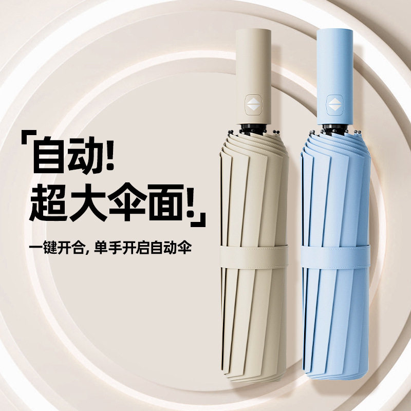 24骨全自动雨伞女晴雨加固折叠抗风男遮太阳伞防晒紫外线加大号厚,淘宝优惠券,粉丝福利购,淘宝优惠卷