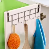 Дверь шкафа из нержавеющей стали.