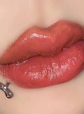 辣妹唇钉马蹄环唇环朋克小众饰品