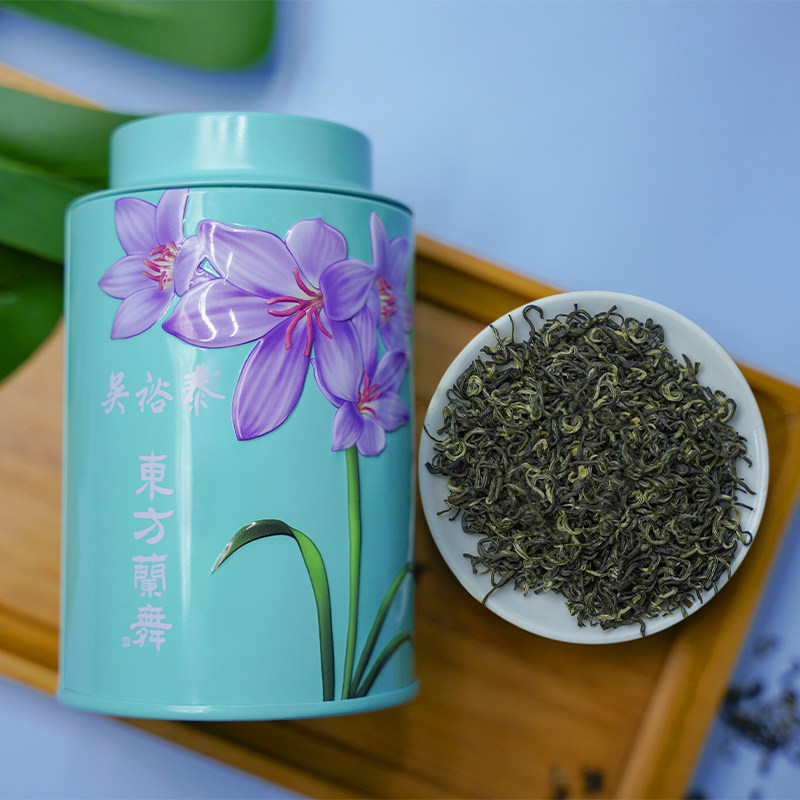 吴裕泰茶叶中华老字号冷泡茶东方兰舞兰花草茶绿茶翠谷幽兰