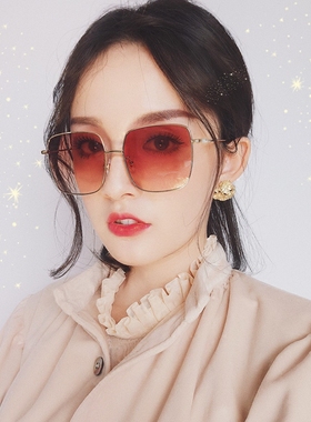 d家明星网红同款近视眼太阳镜