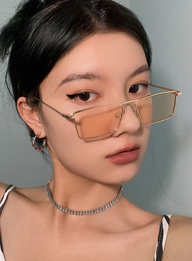 2021新款韩国浅绿色潮辣妹太阳镜