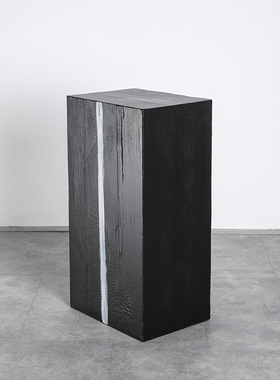 酒店样板间空心实木底座摆台