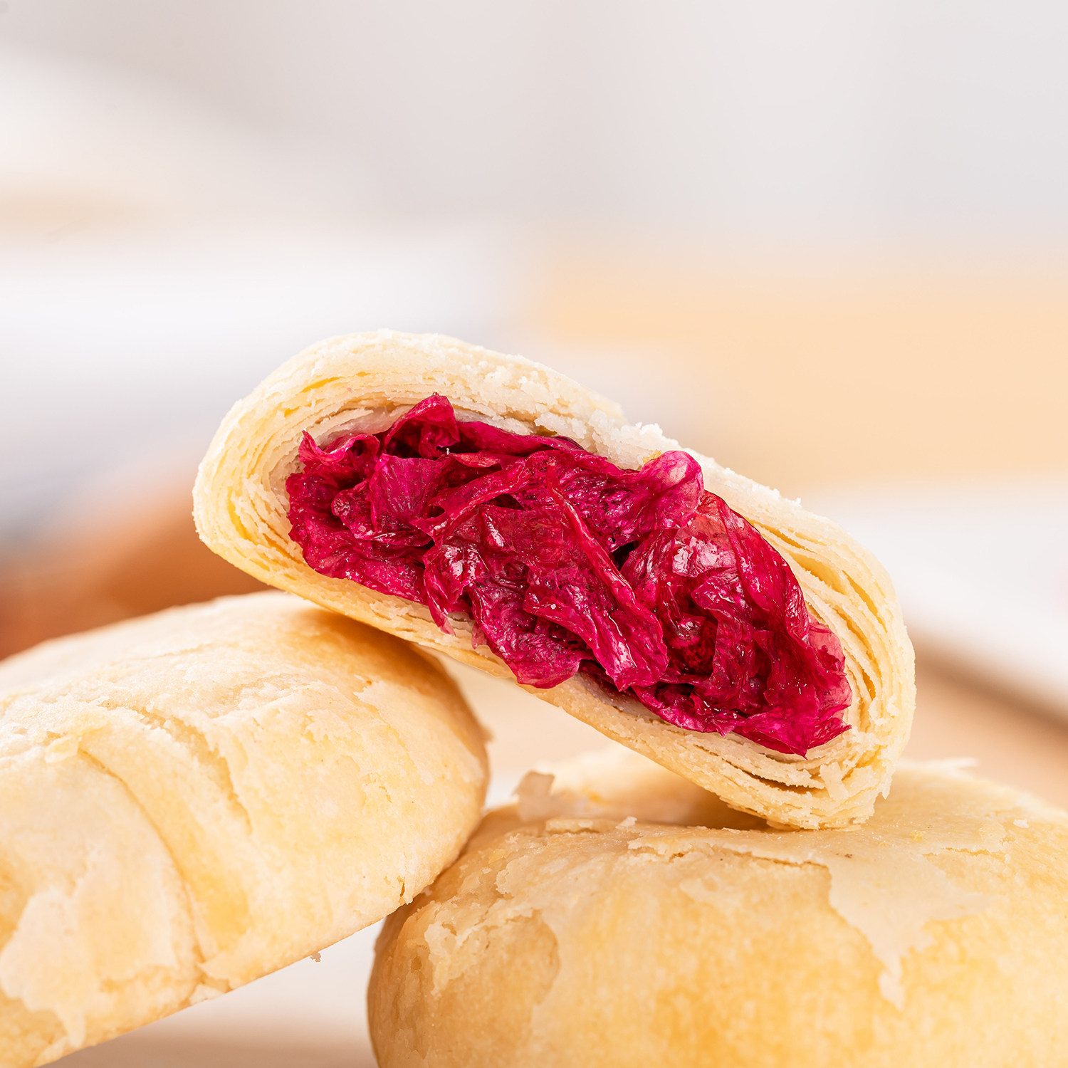 滇园0蔗糖鲜花饼480g礼盒装4味16枚玫瑰饼糕点心零食小吃年货送礼,淘宝优惠券,粉丝福利购,淘宝优惠卷