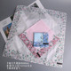 Hemuji Cherry Blossom Cotton Handkerchief Women's Summer Wipe Sweat Cotton Vintage Handkerchief as a Handkerchief for Goddess' Day Gift