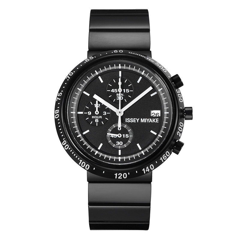 Issey Miyake三宅一生手表「深泽直人」三眼手表男潮大表盘手表男 Issey Miyake三宅一生手表「深泽直人」三眼手表男潮大表盘手表男