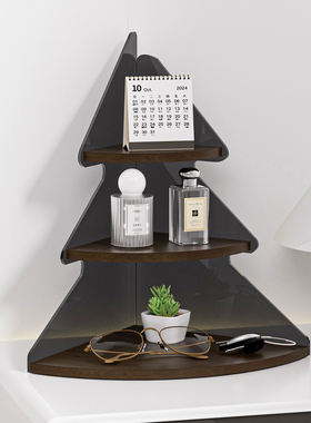 高级感玄关装饰收纳架