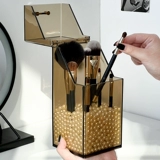 Настольная косметическая коробка для хранения, туалетный столик, помада, блеск для губ, карандаш для бровей, изысканный стиль