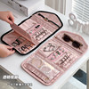 Portable foldable jewelry storage bag