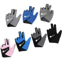 GL Five Finger Billiard Gloves Gole High Gear Brand Black Eight Table Ball Non-slip Strap Magic Sticker High Bomb Breathable Mesh