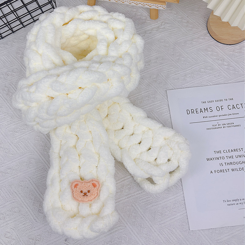 猫尾巴手指围巾线超粗围巾毛冰条线DIY材料包学生团建手工毛线,淘宝优惠券,粉丝福利购,淘宝优惠卷