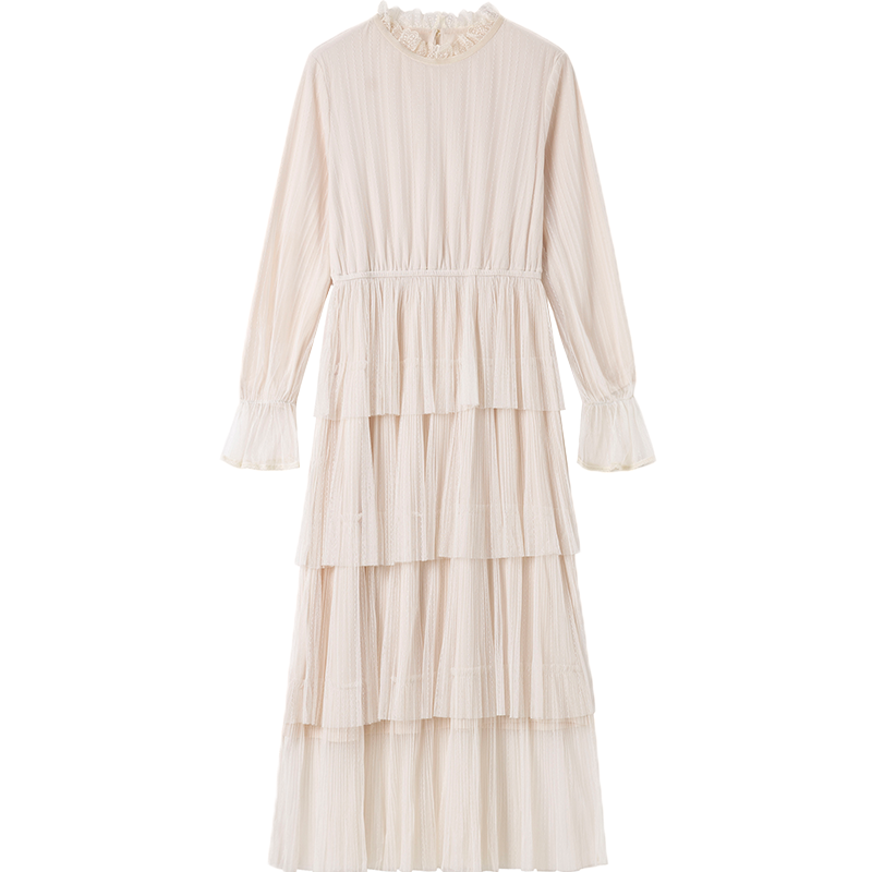 阿依莲2020冬季新款韩版气质连衣裙 ayilian连衣裙