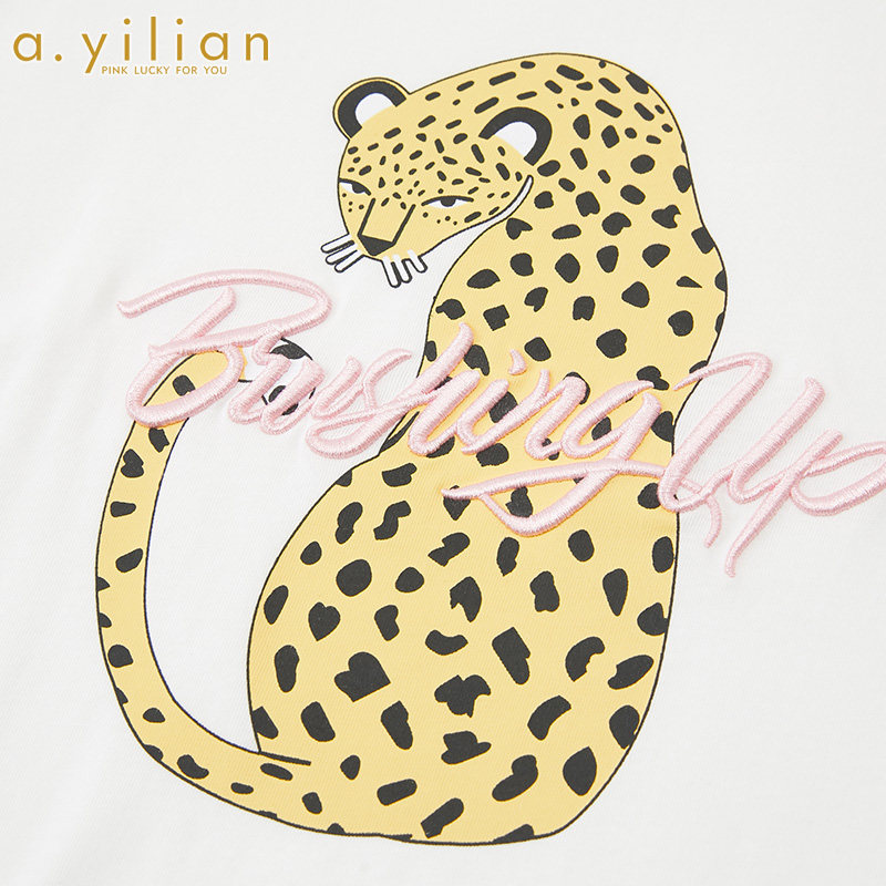 阿依莲短袖2020夏季新款休闲t恤 ayilianT恤