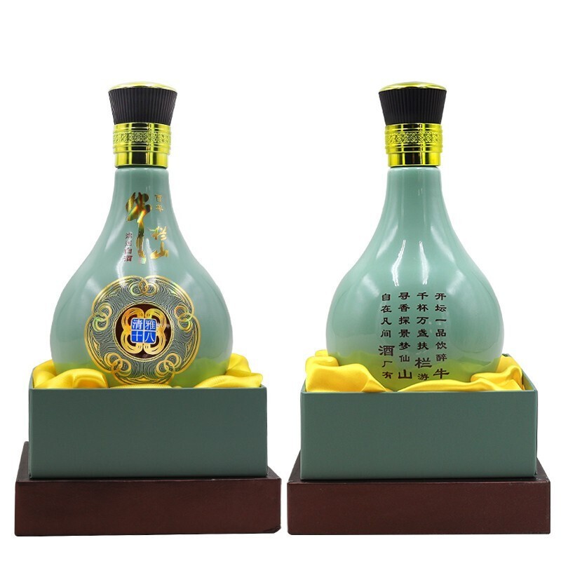 北京牛栏山二锅头鸿运清雅十八52度500ml *6瓶浓香型白酒整箱装