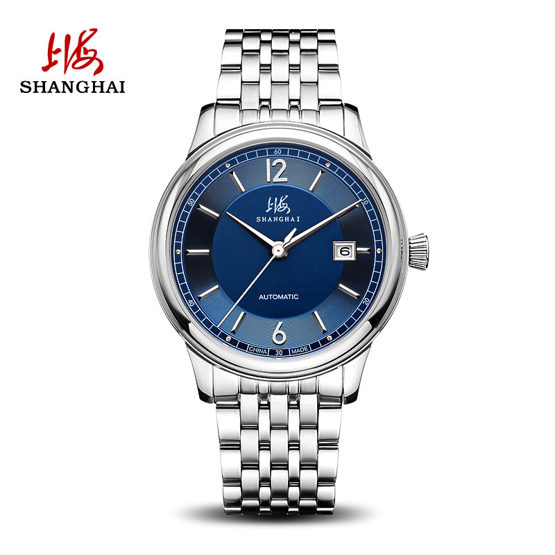 上海男全自动老牌国表900机械表 上海飞徽国产腕表