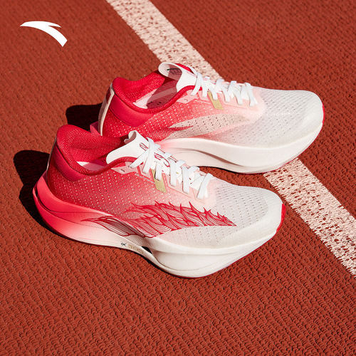 安踏C202 7代竞速碳板跑鞋女款氮85减震专业竞训运动鞋122615575 - 图0