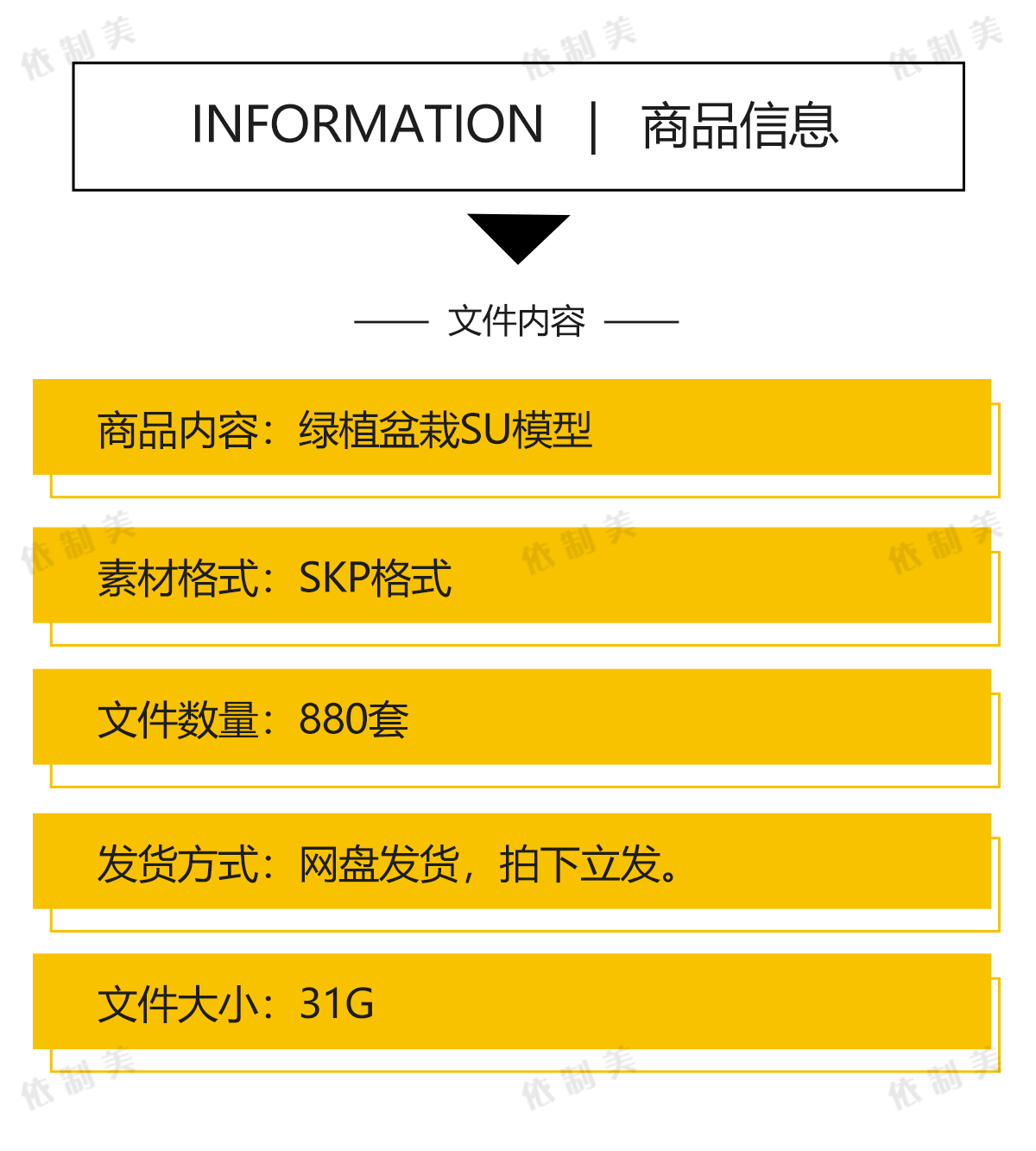 草图大师室内设计植物盆栽绿植花架瓶钵su家装模型Sketchup素材库 - 图0