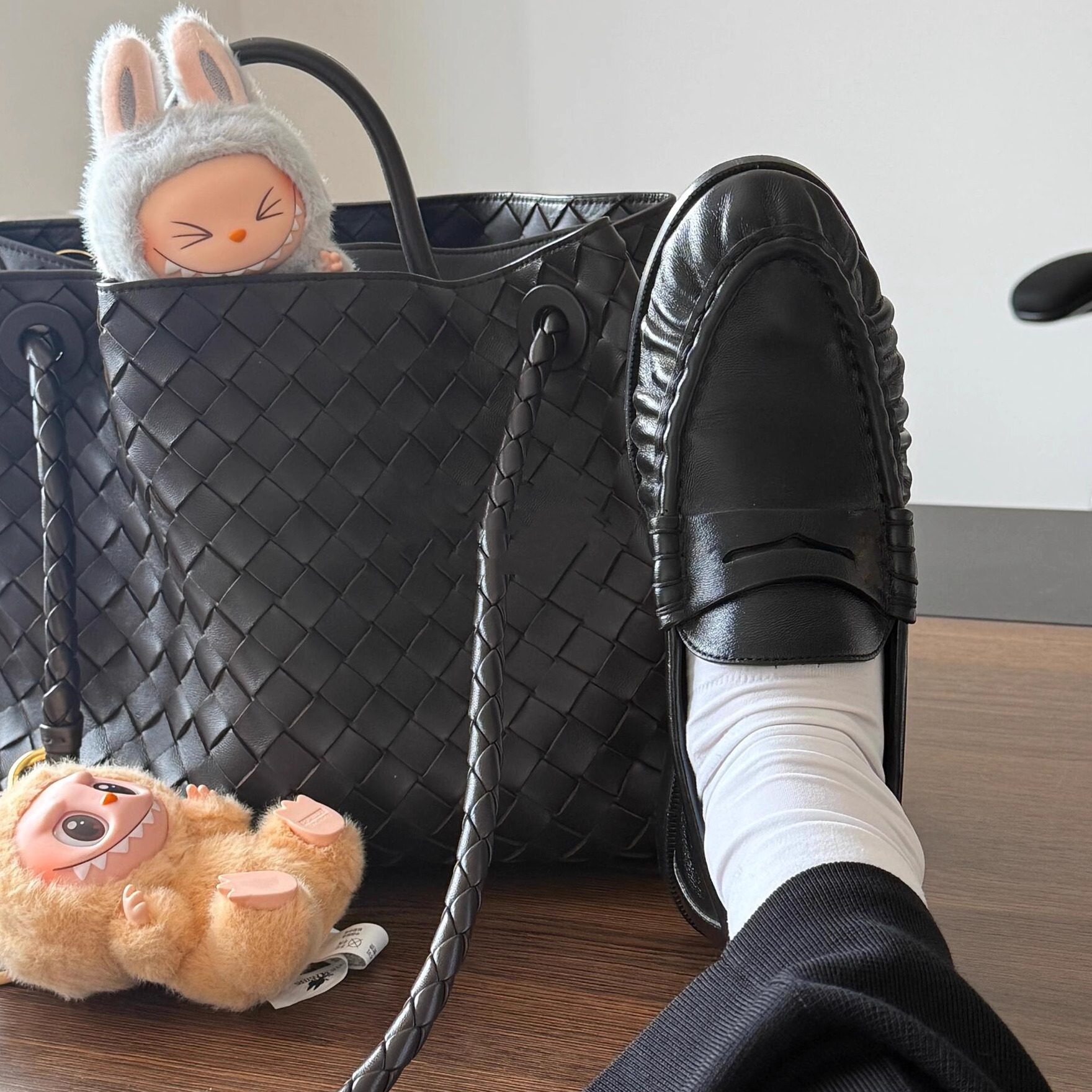 暗黑复古褶皱鳗鱼乐福鞋男女一脚蹬懒人鞋尖头德比鞋粗跟休闲皮鞋,淘宝优惠券,粉丝福利购,淘宝优惠卷