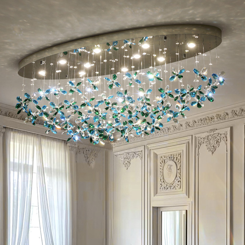 客厅吸顶灯2026新款现代简约大气大厅主灯轻奢设计师艺术水晶灯具,淘宝优惠券,粉丝福利购,淘宝优惠卷