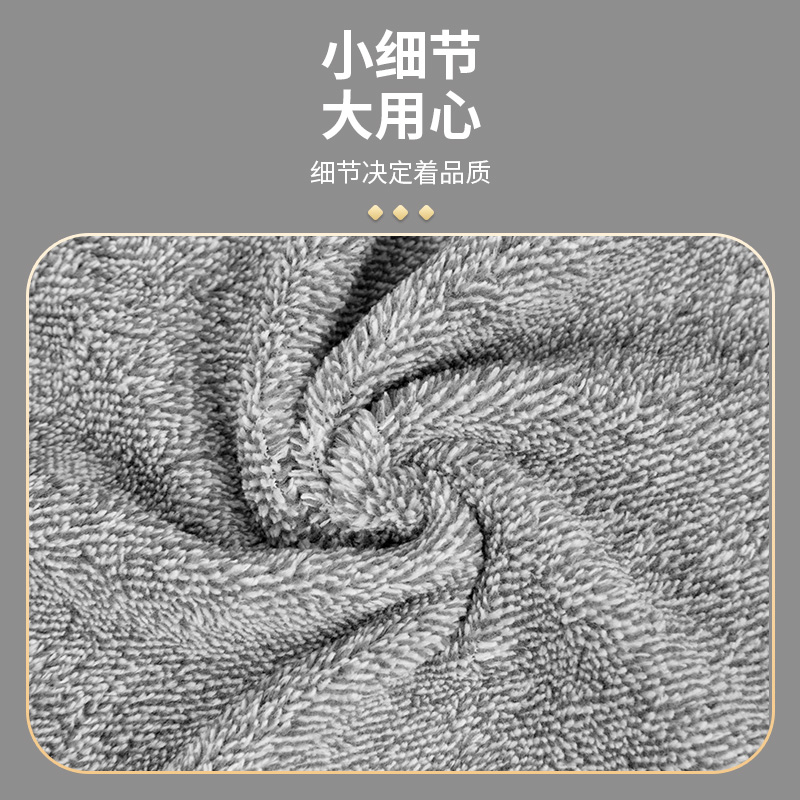 洗碗布家用抹布厨房专用钢丝银洗碗毛巾全棉加厚不掉毛吸水不沾油 - 图3