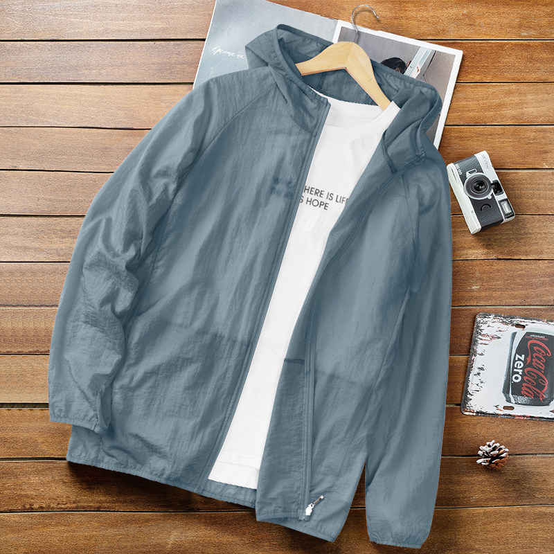 潮流夏季冰丝超薄透气宽松防晒衣 南极人淘友夹克