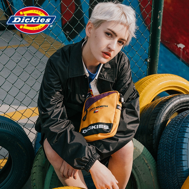 dickies箱包旗舰店Dickies撞色时尚设计斜跨潮流包休闲旅游迷你小包单肩包DK0035733