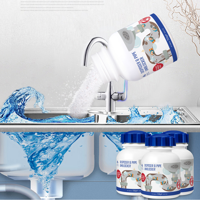 【2瓶装】Newbark厕所管道疏通剂强力溶解通下水道堵塞神器除臭剂 - 图1