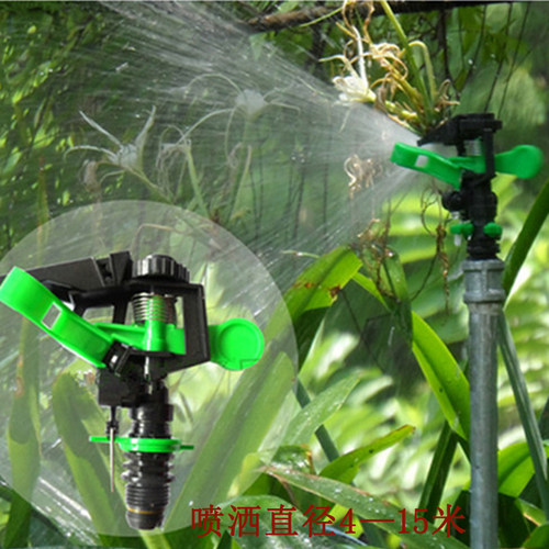 自动浇水器洒水喷头360度旋转喷灌套装园林绿化浇水洒水器 - 图1