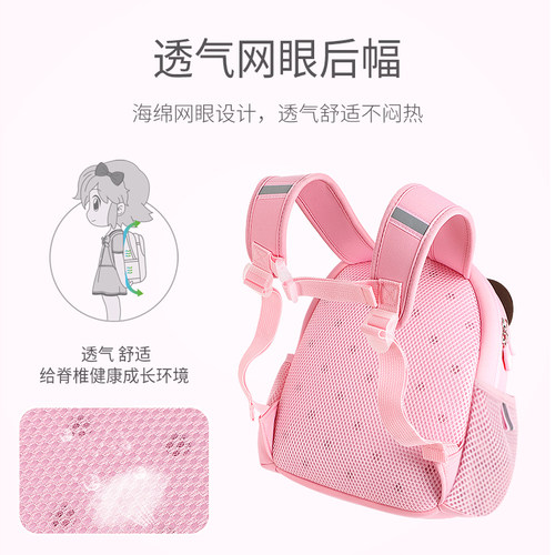 迪士尼幼儿园书包女孩小朋友入园出游女生可爱儿童双肩小背包男童 - 图1